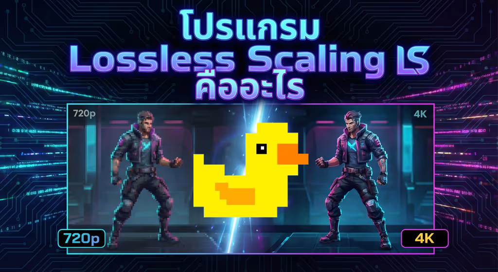 โปรแกรม Lossless Scaling คืออะไร