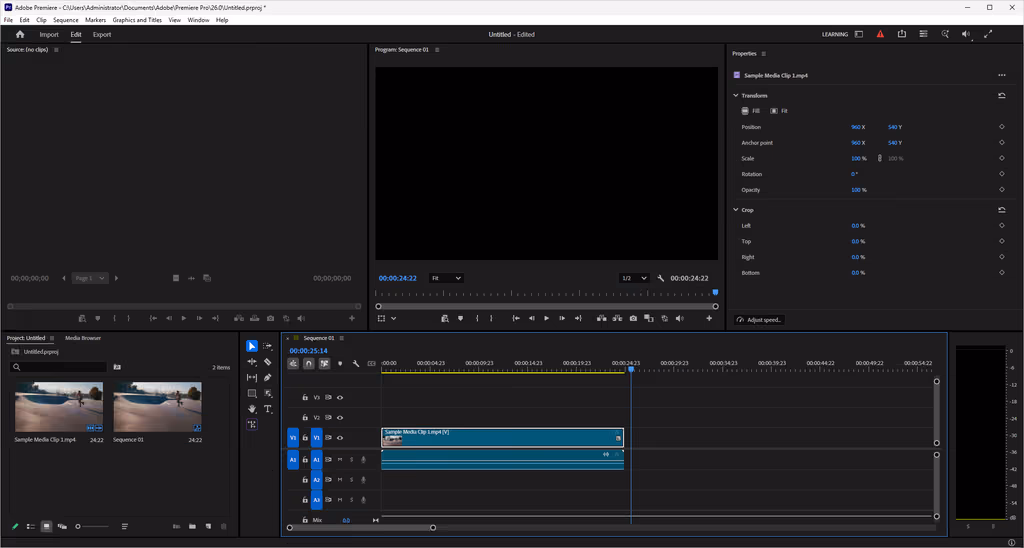 ดาวน์โหลด Adobe Premiere Pro